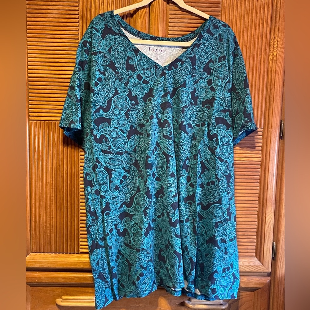 Paisley tunic
